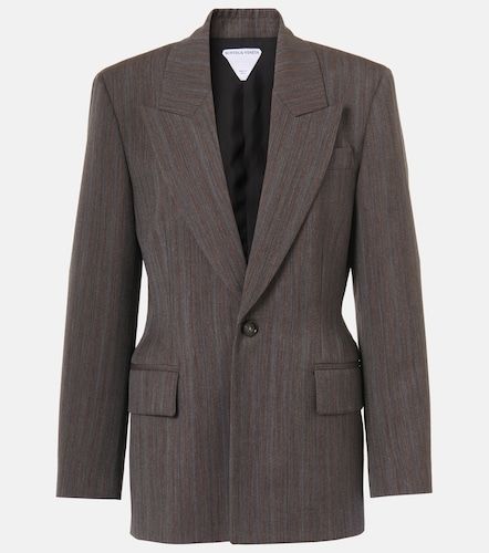 Blazer rayé en laine - Bottega Veneta - Modalova