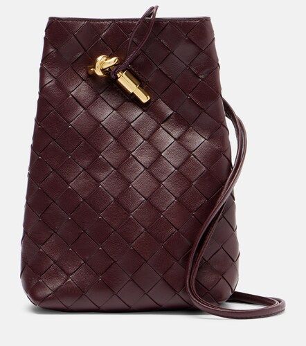 Pochette pour téléphone Andiamo en cuir Intrecciato - Bottega Veneta - Modalova