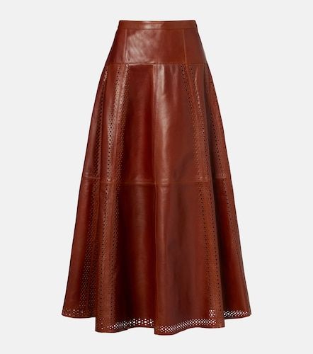 Jupe midi Aninda en cuir - Ulla Johnson - Modalova
