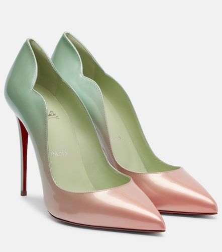 Escarpins Hot Chick 100 en cuir verni - Christian Louboutin - Modalova