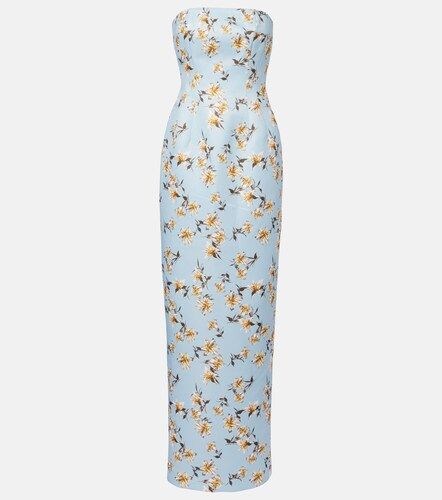 Robe longue Laelia à fleurs - Emilia Wickstead - Modalova