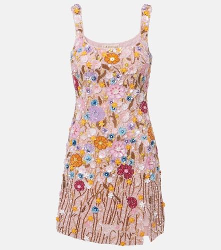 Là Fuori Robe à sequins et appliqués floraux - La Fuori - Modalova
