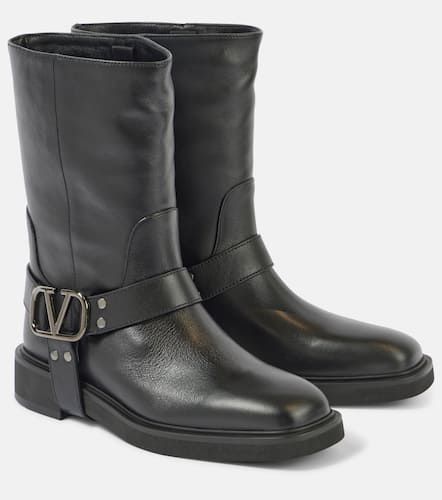 Bottines VLogo Signature en cuir - Valentino Garavani - Modalova