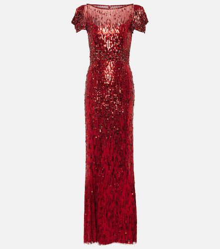 Robe longue Sungem à sequins - Jenny Packham - Modalova