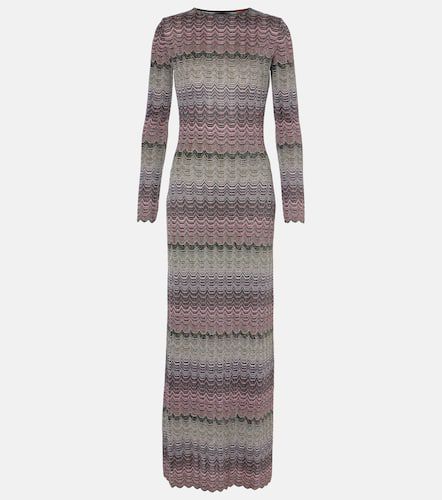 Missoni Robe longue en lamé - Missoni - Modalova