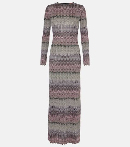Missoni Robe longue en lamé - Missoni - Modalova