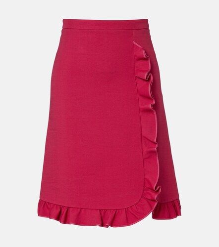 Valentino Jupe midi Crêpe Couture - Valentino - Modalova