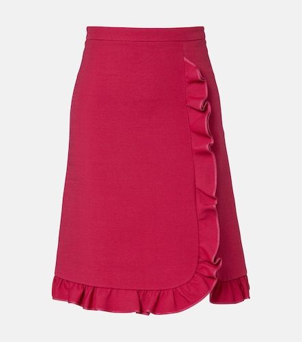 Valentino Jupe midi Crêpe Couture - Valentino - Modalova