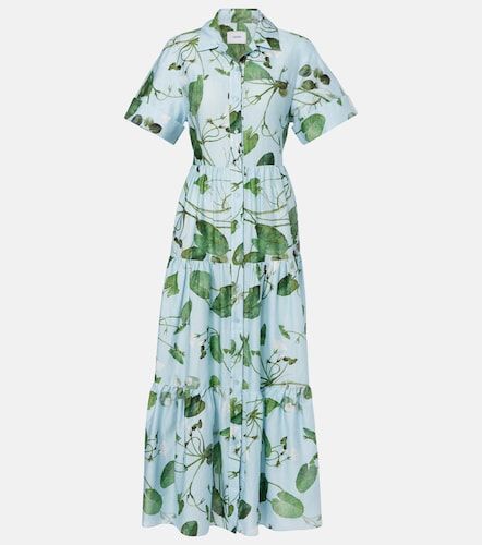 Erdem Robe midi en coton à fleurs - Erdem - Modalova