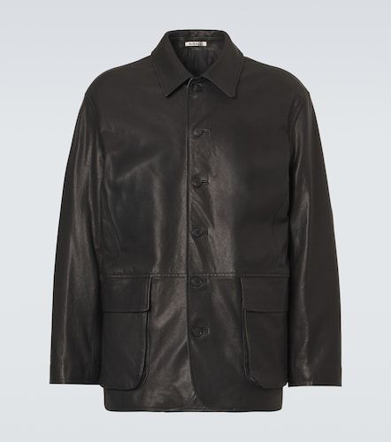 Auralee Veste blouson en cuir - Auralee - Modalova