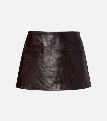 Mini-jupe Rory en cuir - The Frankie Shop - Modalova
