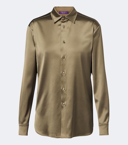 Chemise Adrien en satin - Ralph Lauren Collection - Modalova
