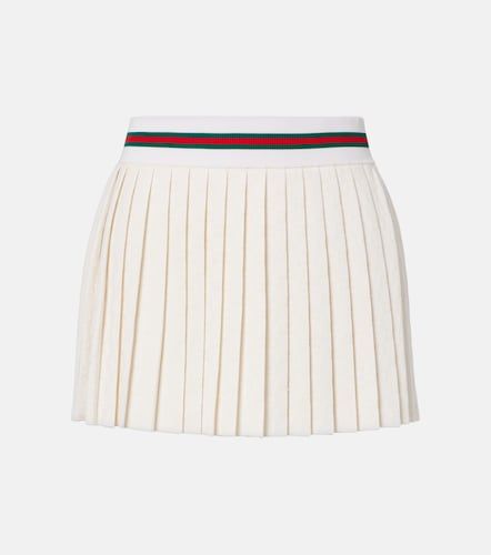 Mini-jupe GG en coton mélangé - Gucci - Modalova