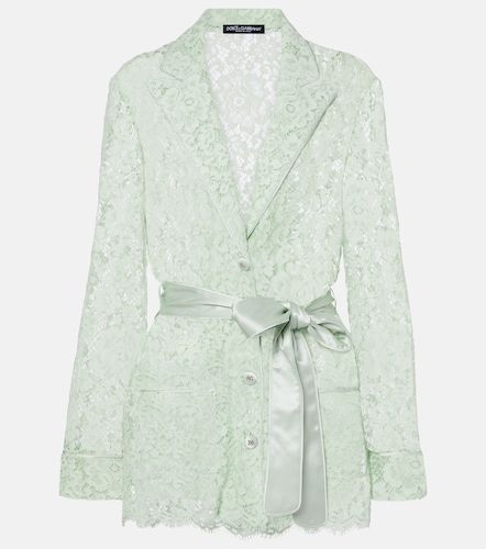 Dolce&Gabbana Blazer en dentelle - Dolce&Gabbana - Modalova