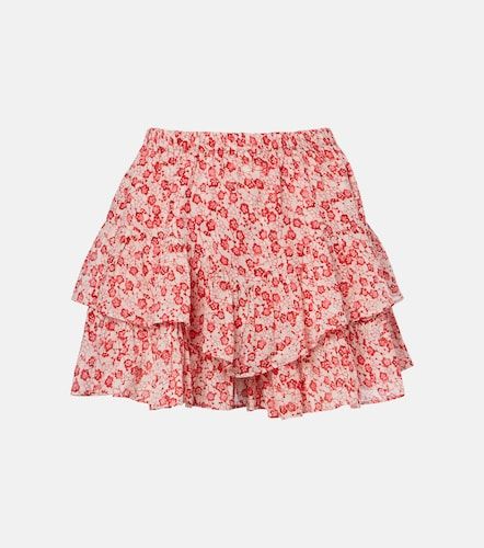 Jupe-short Jocadia en coton à fleurs - Marant Etoile - Modalova