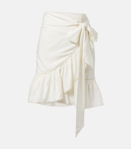 Jupe portefeuille Mempster à volants - Marant Etoile - Modalova