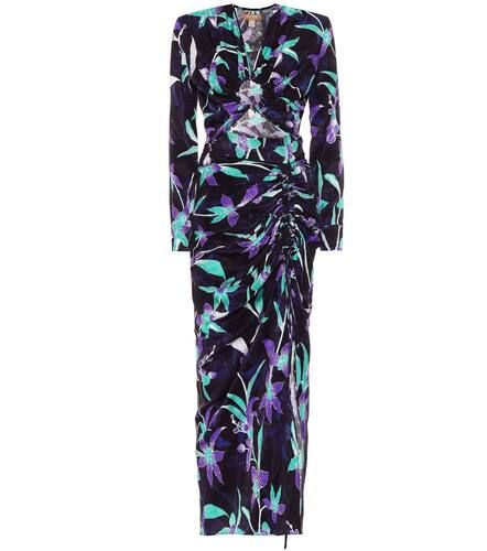 Robe midi en jacquard à fleurs - Matériel Tbilisi - Modalova
