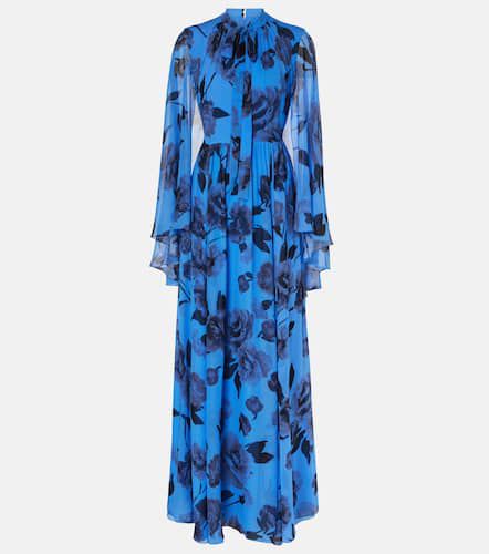 Erdem Robe longue en soie à fleurs - Erdem - Modalova