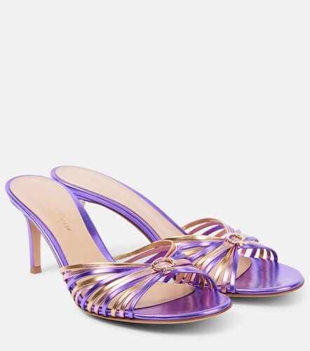 Gianvito Rossi Mules 70 en cuir - Gianvito Rossi - Modalova