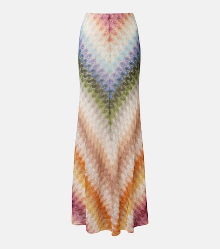 Missoni jupe longue en maille - Missoni - Modalova