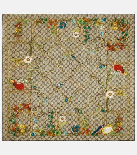 Gucci Foulard en soie imprimé - Gucci - Modalova