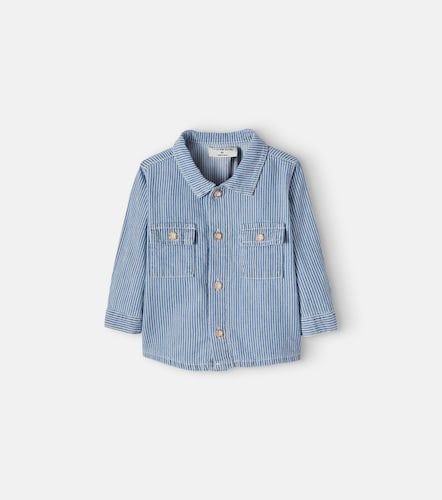 Bébé – Chemise Arta rayée en denim - 1 + in the Family - Modalova