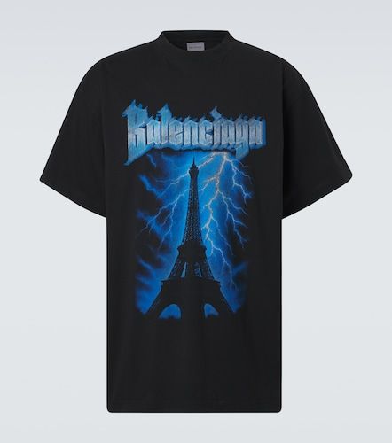 T-shirt imprimé en coton - Balenciaga - Modalova