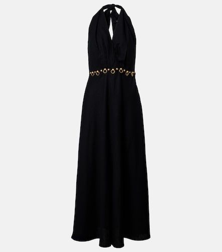Robe longue Hailey en lin mélangé - ViX Paula Hermanny - Modalova