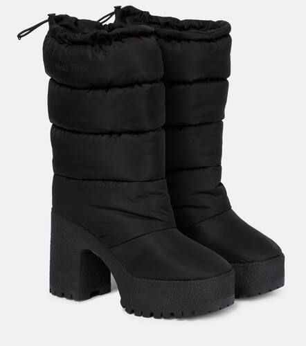 Miu Miu Bottes après-ski - Miu Miu - Modalova