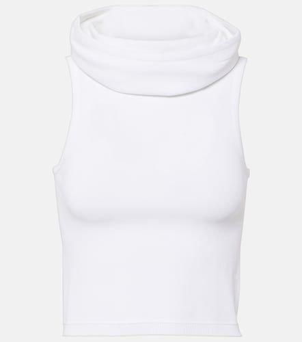 Alaïa Crop top à capuche - Alaia - Modalova