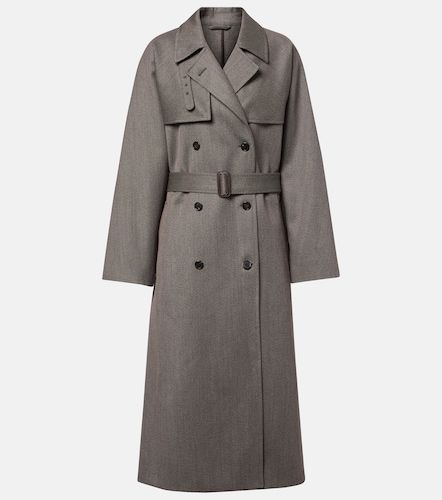 Trench-coat Rhydian en laine vierge - The Row - Modalova