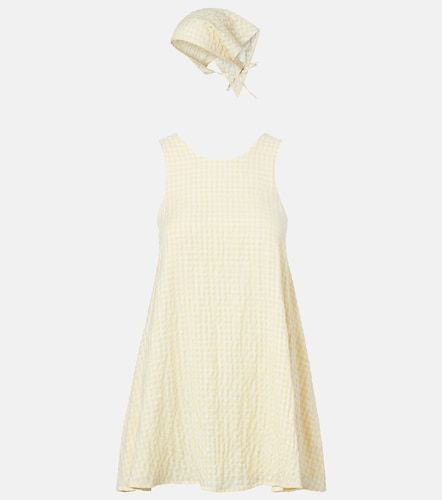 Ensemble robe et foulard Betsie à carreaux vichy - Montce - Modalova