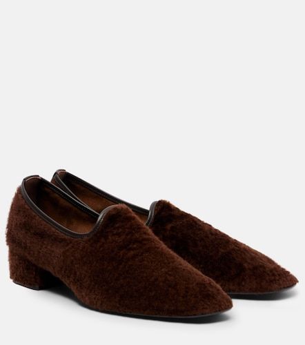 Mocassins Soft Touch en peau lainée - Herbert Levine - Modalova