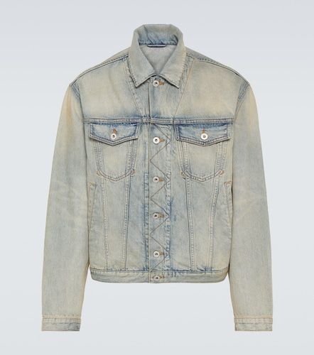 Veste Drawn Varsity en denim brodée - Kenzo - Modalova