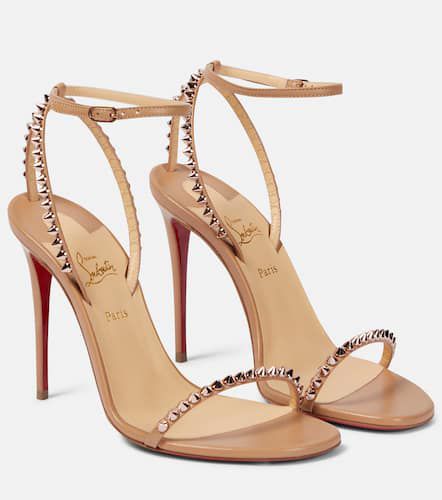 Sandales So Me 100 en cuir à ornements - Christian Louboutin - Modalova