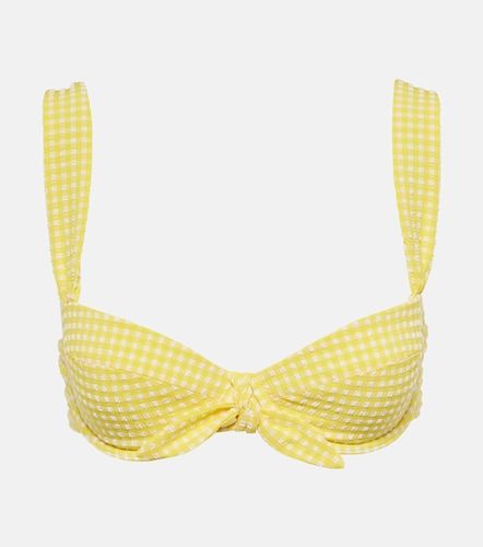 Top de bikini Cape Town à carreaux - Heidi Klein - Modalova