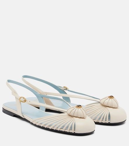 Ballerines slingback Cœur Royal en cuir - Valentino Garavani - Modalova