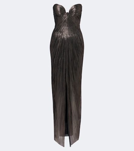 Robe longue Nadira en soie - Maria Lucia Hohan - Modalova