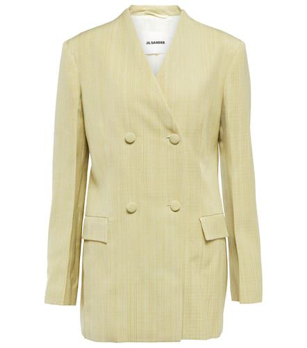 Blazer en soie mélangée - Jil Sander - Modalova