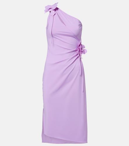 Robe de cocktail à fleurs en jersey - Coperni - Modalova