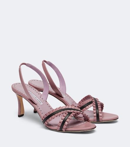 Sandales slingback Volusan en cuir - Manolo Blahnik - Modalova