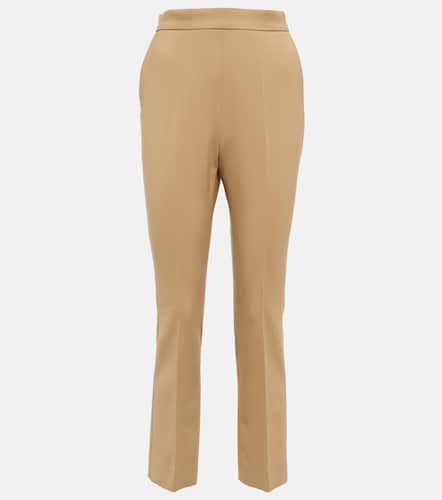 Pantalon Nepeta en crêpe de laine mélangée - Max Mara - Modalova