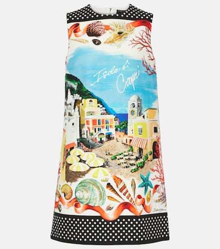 Robe Capri imprimée en coton - Dolce&Gabbana - Modalova