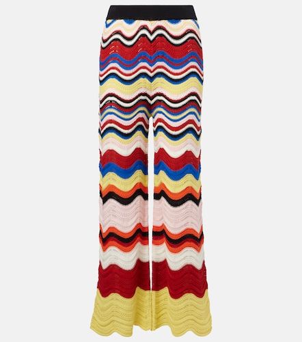 Pantalon ample Chevron en crochet - La DoubleJ - Modalova