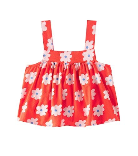 Blouse en coton à fleurs - Jellymallow - Modalova