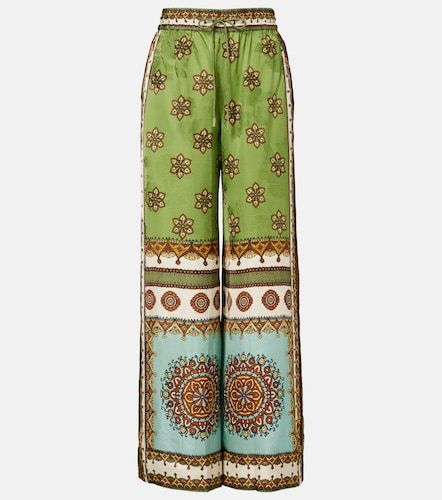 Alémais Pantalon Contina imprimé en jacquard - Alemais - Modalova