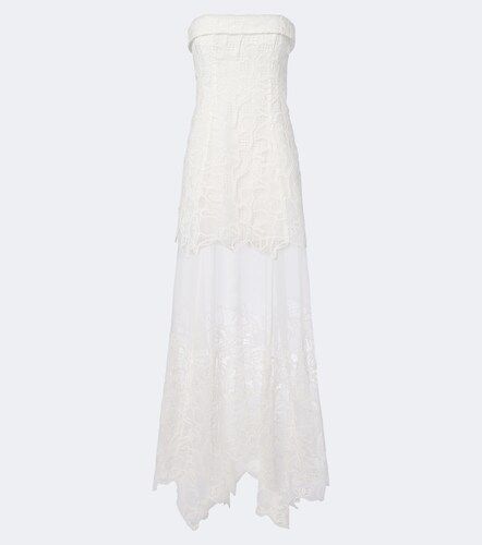 Robe bustier de mariée Rennis en organza - Simkhai - Modalova