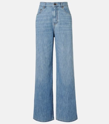 Miu Miu Jean wide en chambray - Miu Miu - Modalova