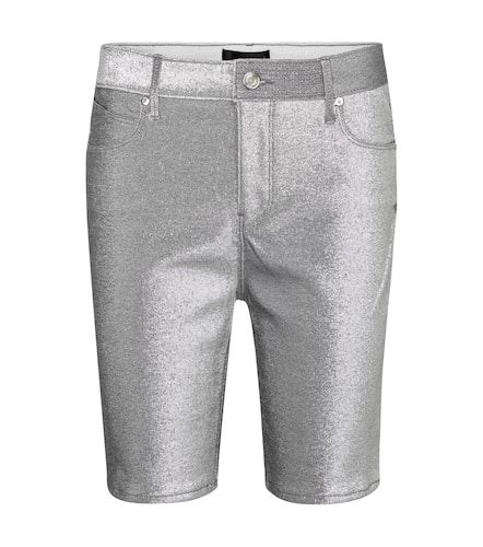 Short en jean Toure en jean métallisé - Rta - Modalova