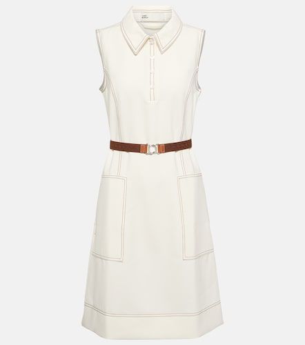 Robe polo sans manches à ceinture - Tory Sport - Modalova